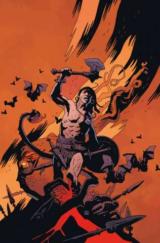 Conan the Barbarian #1 (Mignola Virgin Cover)
