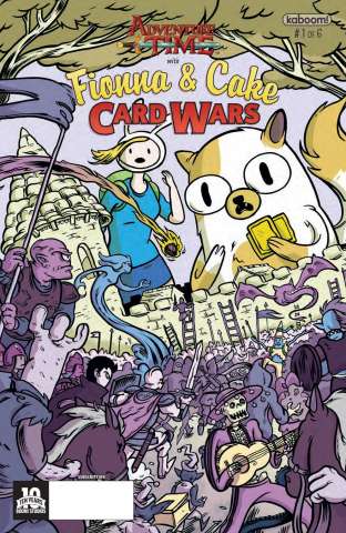 Adventure Time with Fionna & Cake: Card Wars #1 (Subscription Cover)