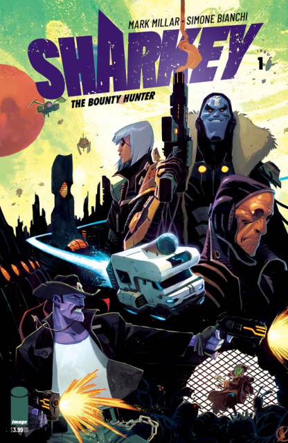 Sharkey, The Bounty Hunter #1 (Scalera Cover)