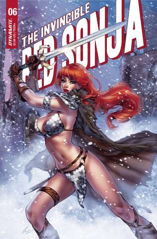 The Invincible Red Sonja #6 (Bonus Chatzoudis Cover)