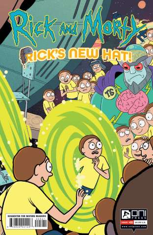 Rick and Morty: Rick's New Hat! #5 (Stern Cover)