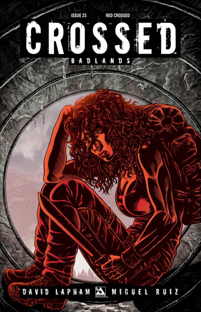 Crossed: Badlands #23 (Red Crossed Cover)