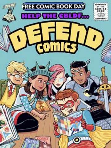 CBLDF Defend Comics