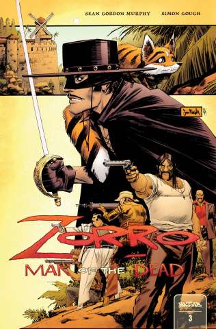 Zorro: Man of the Dead #3 (Murphy Cover)