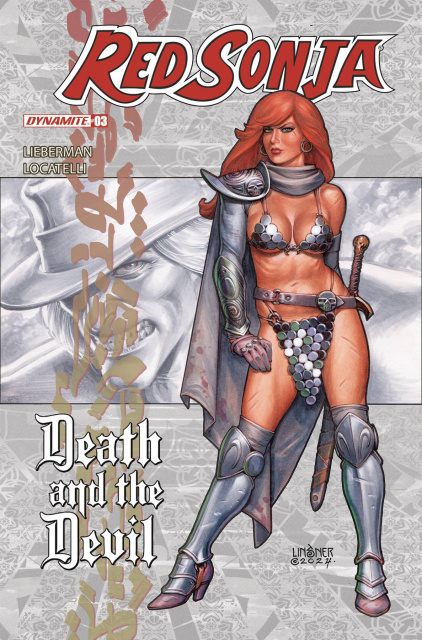 Red Sonja: Death and the Devil #3 (Linsner Cover)