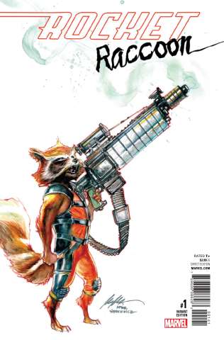 Rocket Raccoon #1 (Albuquerque Cover)
