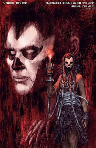 Shadowman: Soul Eaters #2 (Sanz Virgin Cover)