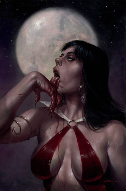 Vampirella #21 (Parrillo Virgin Cover)