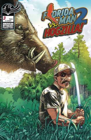 Florida Man vs. Hogzilla 2 #3 (Florida Comics Cover)