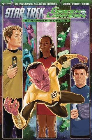 Star Trek / Green Lantern #5 (Subscription Cover)