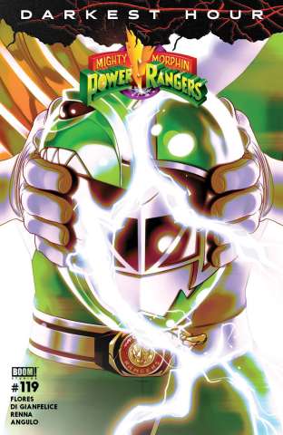 Mighty Morphin Power Rangers #119 (Helmet Montes Cover)
