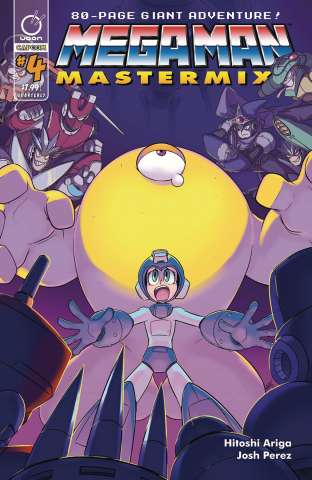Mega Man: Mastermix #4 (Dickman Cover)