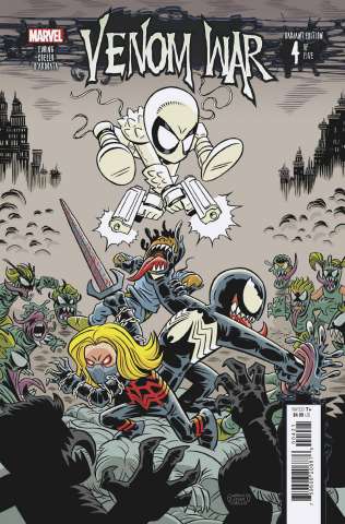 Venom War #4 (Chris Giarrusso Cover)