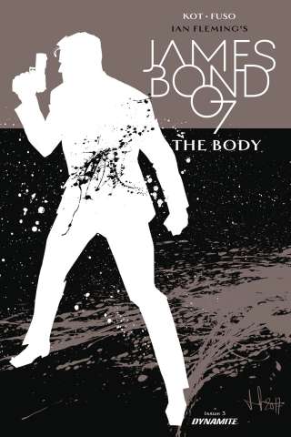 James Bond: The Body #3 (10 Copy Casalanguida B&W Cover)