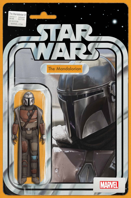 Star Wars: The Mandalorian #1 (Christopher Action Figure Cover)