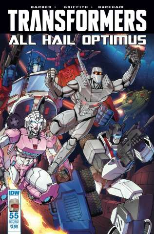 The Transformers #55 (ROM Cover)