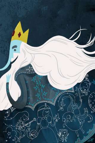 Adventure Time: The Ice King #4 (Subscription Ayoub Cover)