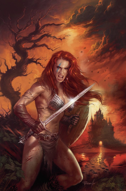 Red Sonja #18 (Parrillo Virgin Cover)