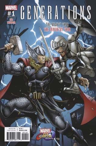 Generations: The Unworthy Thor & The Mighty Thor #1 (Marvel vs. Capcom Cover)