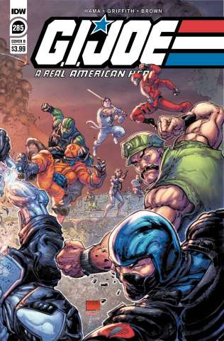 G.I. Joe: A Real American Hero #285 (Williams II Cover)