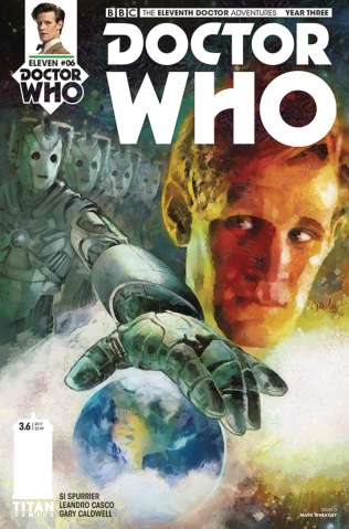 Doctor Who: New Adventures with the Eleventh Doctor, Year Three #6 (Wheatley Cover)