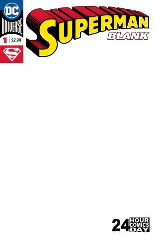 Superman #1 (Blank Comic)