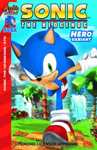 Sonic the Hedgehog #276 (Sega Cover)