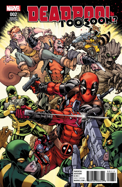 Deadpool: Too Soon? #2 (Nauck Cover)