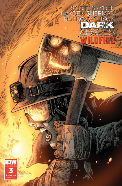Dark Spaces: Wildfire #3 (Rodriguez Cover)