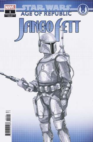 Star Wars: Age of Republic - Jango Fett #1 (Concept Design Cover)