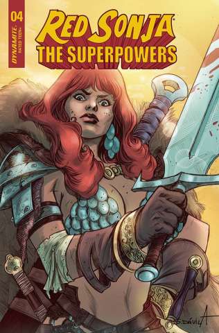 Red Sonja: The Superpowers #4 (Davila Cover)