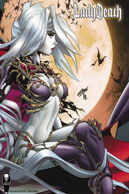 Lady Death: Scorched Earth #2 (10 Copy Paul Green Cover)