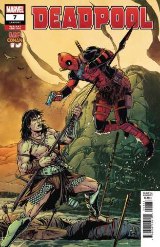 Deadpool #7 (Laming Conan vs. Marvel Cover)