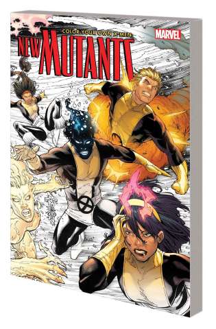 Color Your Own X-Men: New Mutants