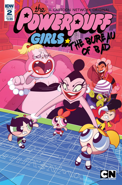 The Powerpuff Girls: The Bureau of Bad #2 (Murphy Cover)