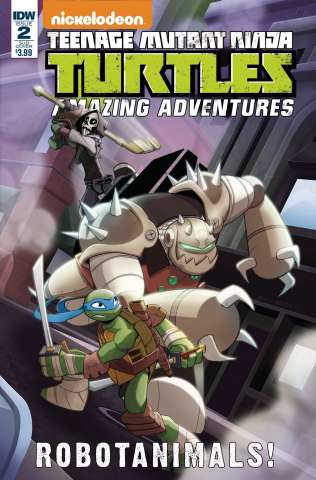 Teenage Mutant Ninja Turtles: Amazing Adventures - Robotanimals #2 (Martin Cover)