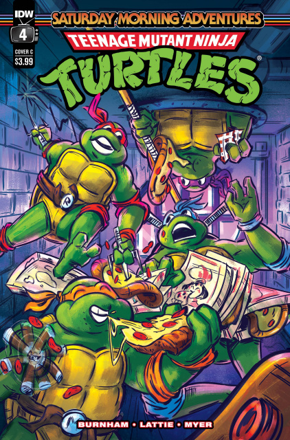 Teenage Mutant Ninja Turtles: Saturday Morning Adventures #4 (Brenda Chi Cover)