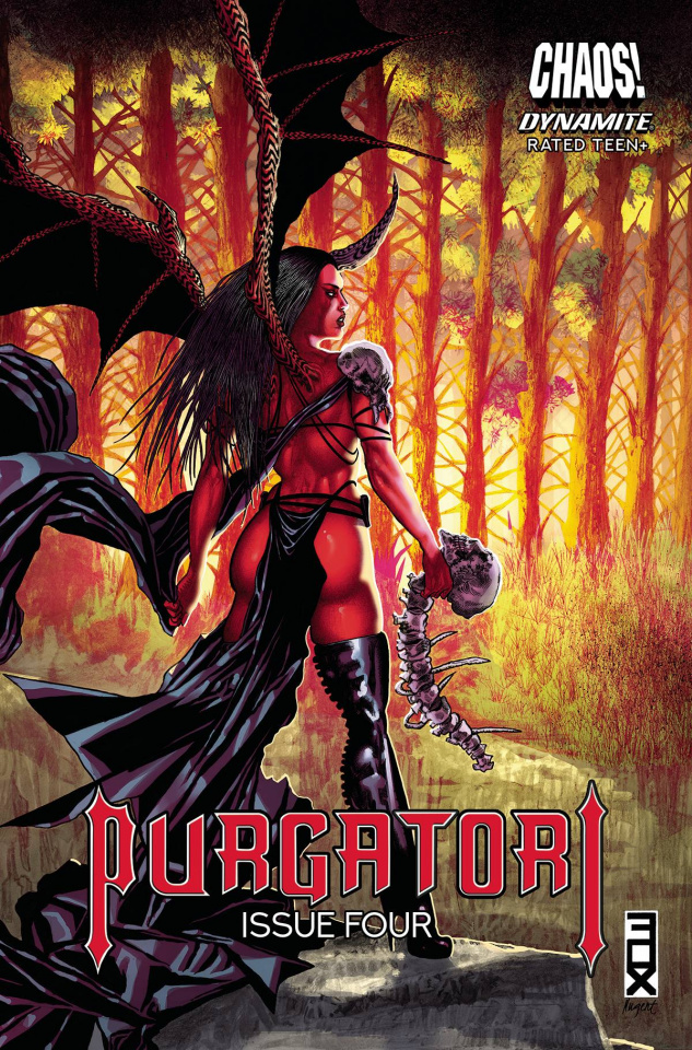 Purgatori #4 (Fox Cover)