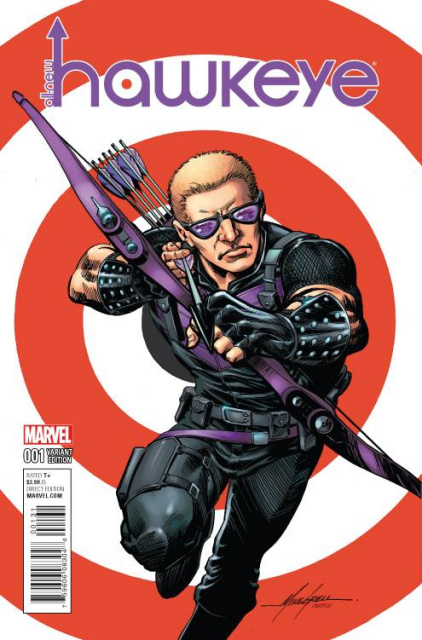 All-New Hawkeye #1 (Grell Classic Cover)