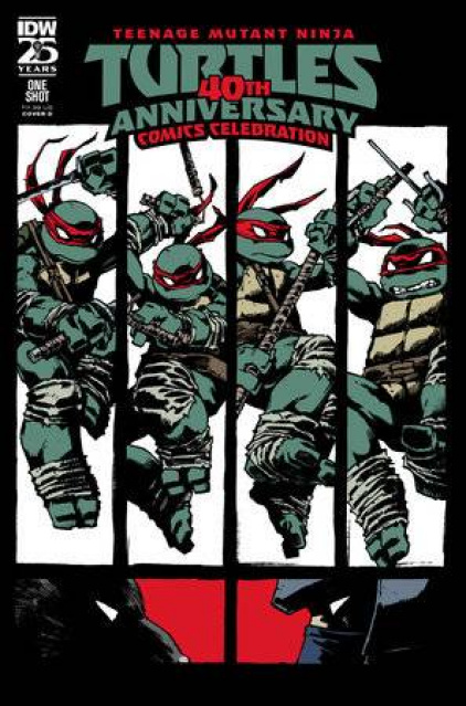 Teenage Mutant Ninja Turtles 40th Anniversary Celebration #1 (Campbell Cover)