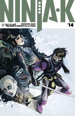 Ninja-K #14 (20 Copy Programme Hutchinson Cover)