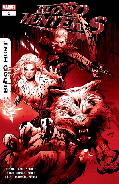 Blood Hunters #1 (Greg Land Blood Soaked 2nd Printing)