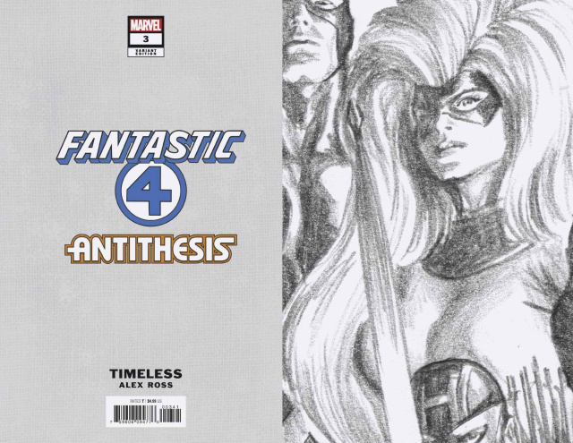 Fantastic Four: Antithesis #3 (Timeless Virgin Sketch Cover)