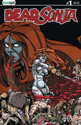 Dead Sonja #1 (Bloodbath Cover)