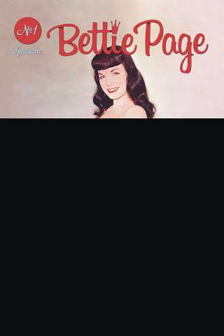 Bettie Page #1 (Black Bag Photo Cover)
