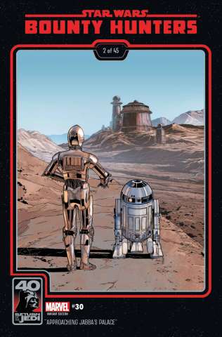 Star Wars: Bounty Hunters #30 (Return of the Jedi 40th Anniversary Cover)