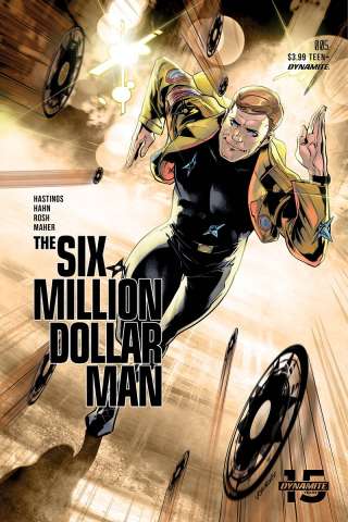 The Six Million Dollar Man #5 (Georgiev Cover)