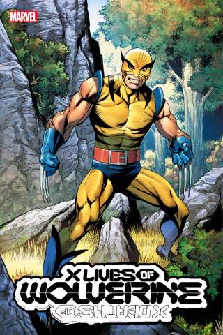 X Lives of Wolverine #1 (Bagley Trading Card Cover)