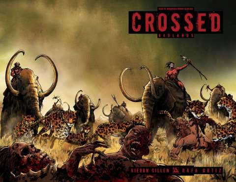 Crossed: Badlands #79 (Megafauna Mayhem Cover)