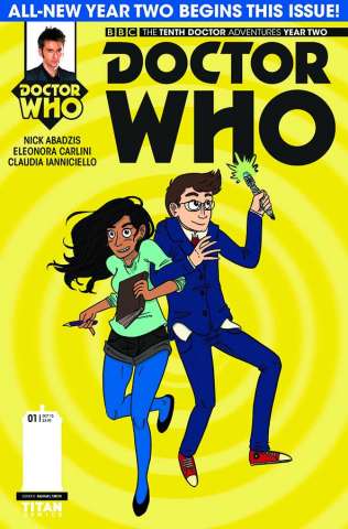 Doctor Who: New Adventures with the Tenth Doctor, Year Two #1 (10 Copy Incentive Cover)